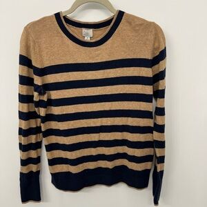 A New Day Striped Crewneck Sweater Size Medium